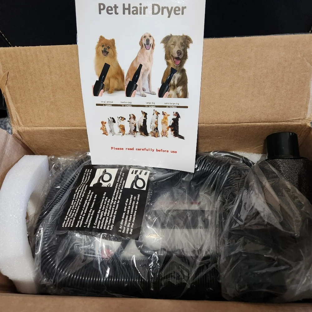 Professional pet hair dryer